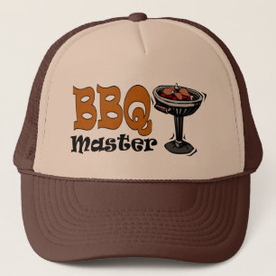 Ledar- truckerkeps för BBQ