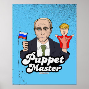 Ledar- trumfdocka - Vladimir Putin Poster