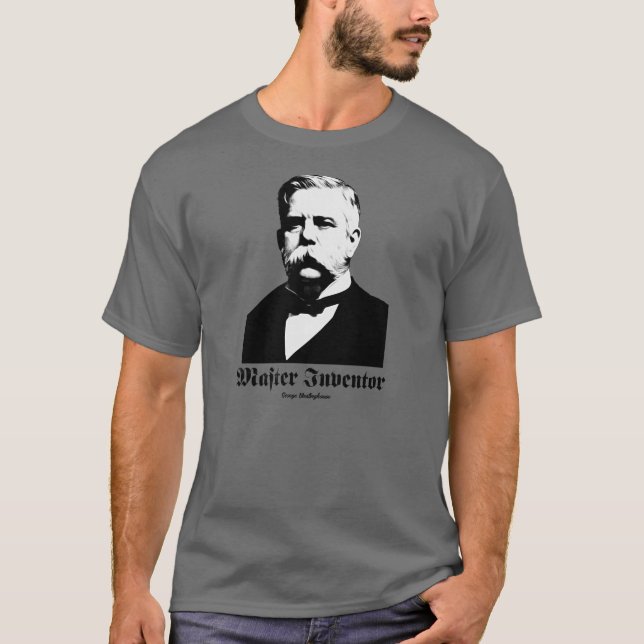 Ledar- uppfinnare tee shirt (Framsida)