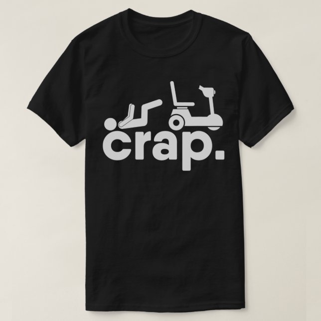 Ledararmens elektriska rullstolsfallsfond t shirt (Design framsida)