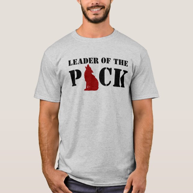 Ledare av packen t-shirt (Framsida)