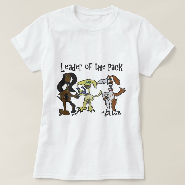 Ledare av packeT-tröja Tee Shirt (Design framsida)