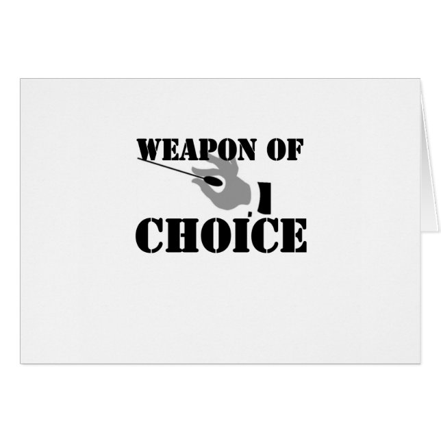 Ledare-/dirigentgåvor Hälsningskort (Framsidan Horizontal)