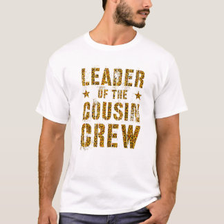 LEDARE FÖR COUSIN CREW Leopard Print Finny Gran T Shirt