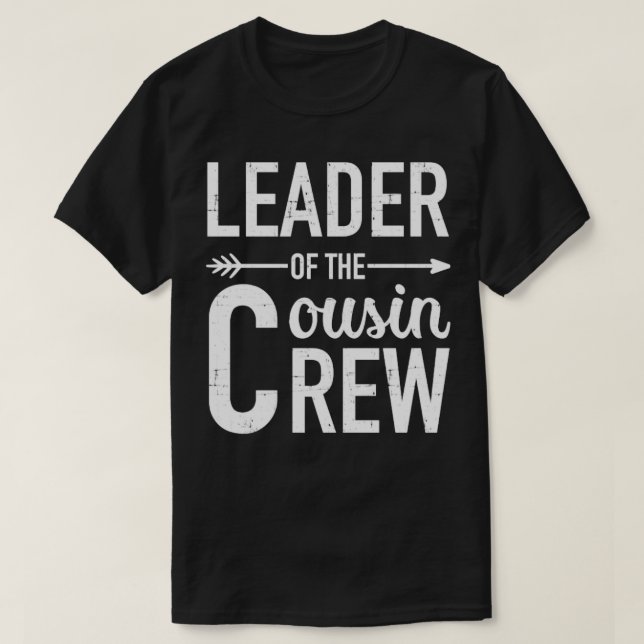 Ledare för kusin1 t shirt (Design framsida)