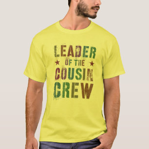 LEDARE FÖR KUSINBESÄTTNINGEN FUNNY Moster T Shirt