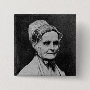 Ledare för Lucretia Mott rösträttmedborgerlig Knapp