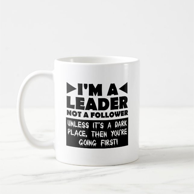 Ledare Om det inte är mörkt Rolig mugg (Vänster)
