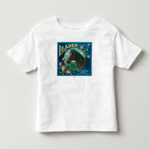 Ledare orange LabelCorona, CA T-shirt