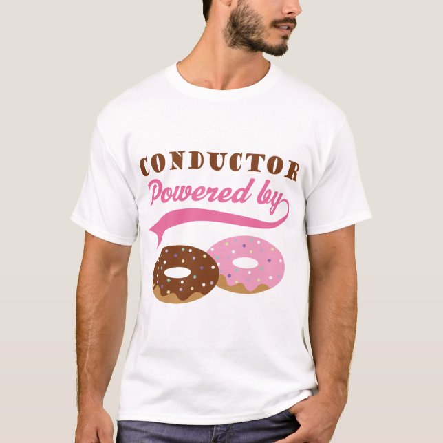 Ledaregåva (Donuts) T Shirt (Framsida)