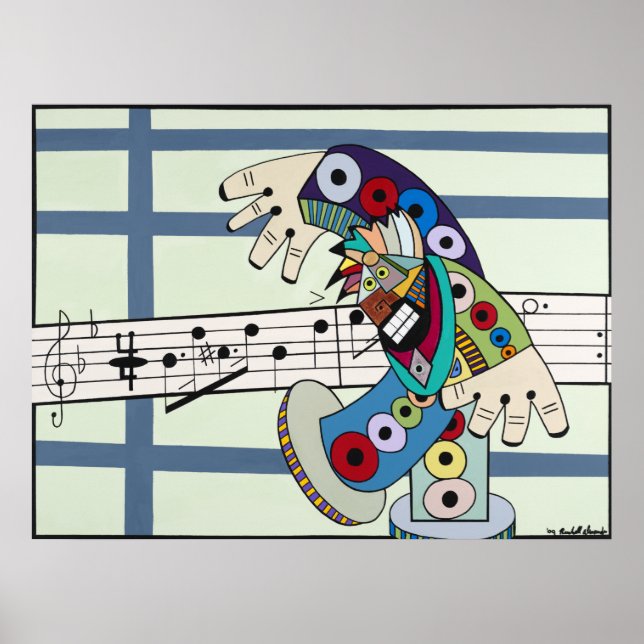 "Ledaren" av Ruchell Alexander Poster (Framsidan)