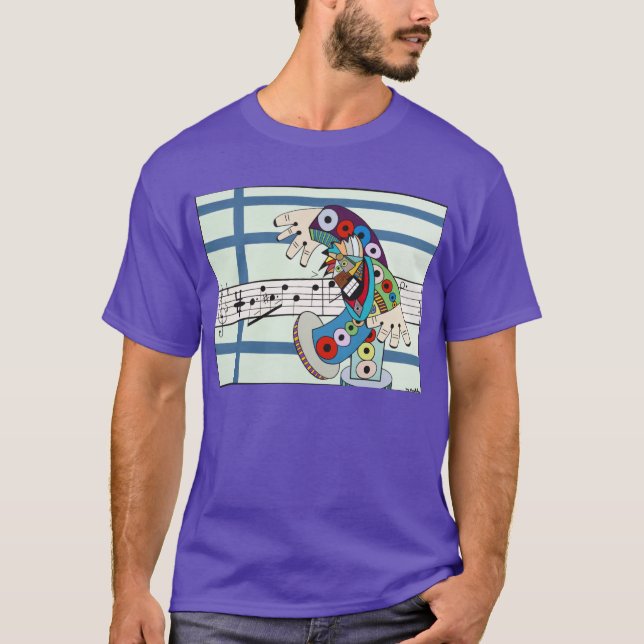 "Ledaren" vid Ruchell Alexander Tee Shirt (Framsida)