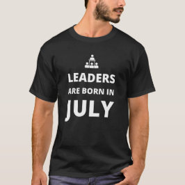 Ledarna är födda i juli t shirt