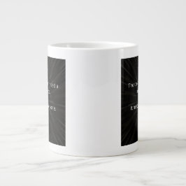 Ledarskap är tydlighet, inte volym jumbo mugg