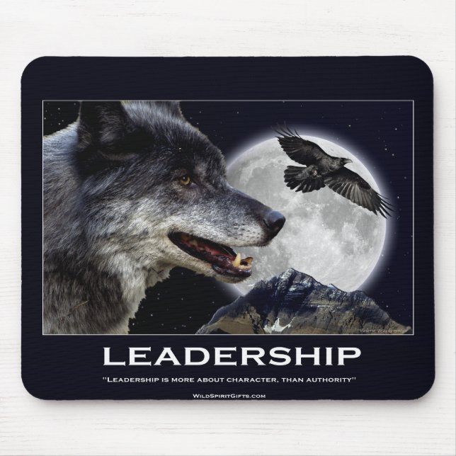 Ledarskap Motivational Mousepad Musmatta (Framsidan)