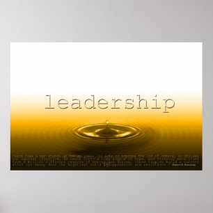 Ledarskap Poster