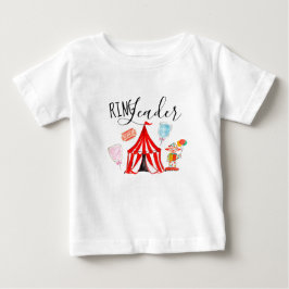 Ledarskjorta för Cute Carnival party ring Tee Shirt