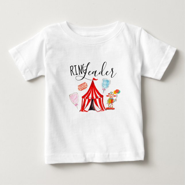 Ledarskjorta för Cute Carnival party ring Tröja (Framsida)