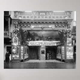 Ledarteatern, 1921. Vintage Photo Poster