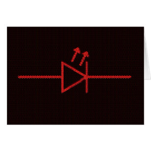 LEDDE symbol Hälsningskort