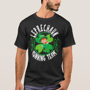 Leder Team St Patricks Day, halv Marathon Funny T Shirt