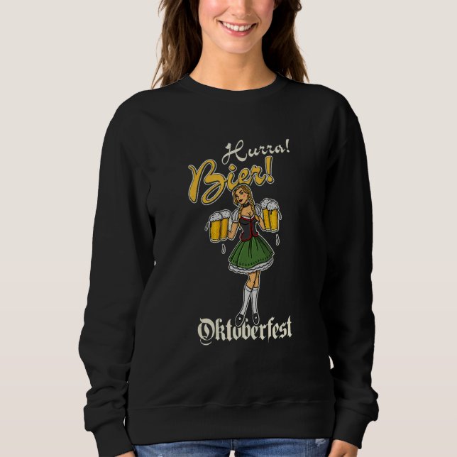 Lederhosen Dirndl Beer Beer Mug Volksfest Bavaria  T Shirt (Framsida)