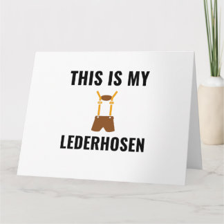 Lederhosen Kort