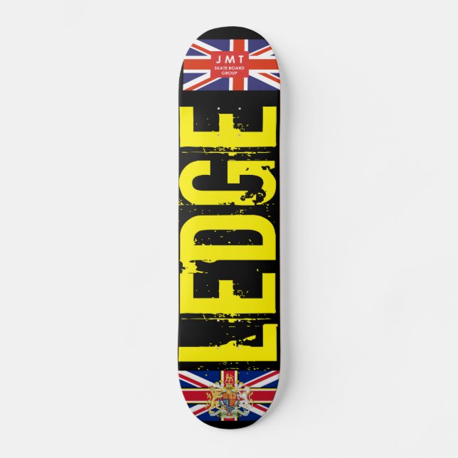 LEDGE OFFICIELL UK Skateboard (Framsida)