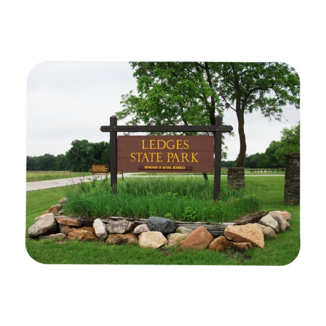 Ledges State Park, Iowa Magnet (Horisontell)
