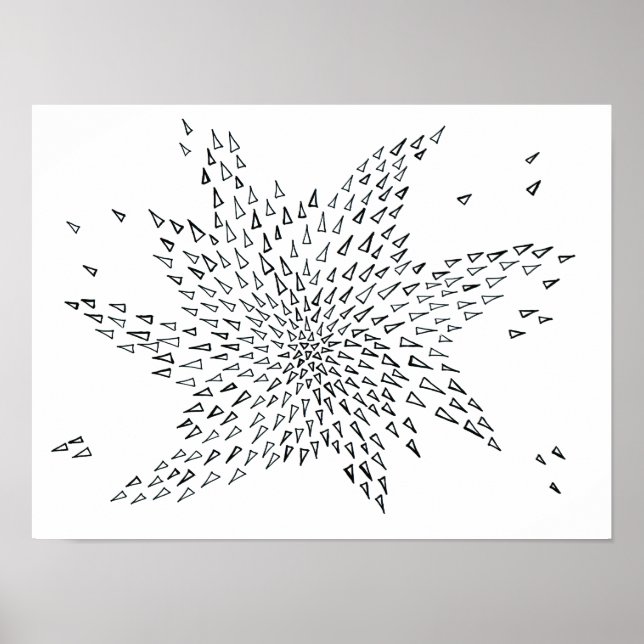 Ledig Abstrakt Poster (Framsidan)