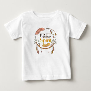 Ledig ande Skogsstil Grenar Blommor T Shirt