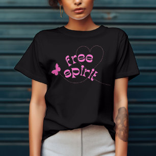 Ledig Andlig T-Shirt – Omfamna Din Bohemer Själv