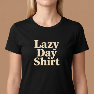 Ledig Dag Skjorta Mysig T Shirt