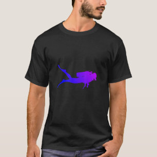 Ledig dykardykare för kvinnor i Manar T Shirt