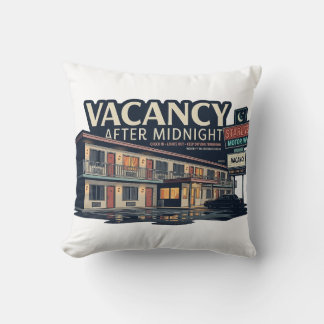 Ledig efter midnatt Retro Motel Kudd Kudde