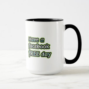 Ledig Facebook-dag Mugg
