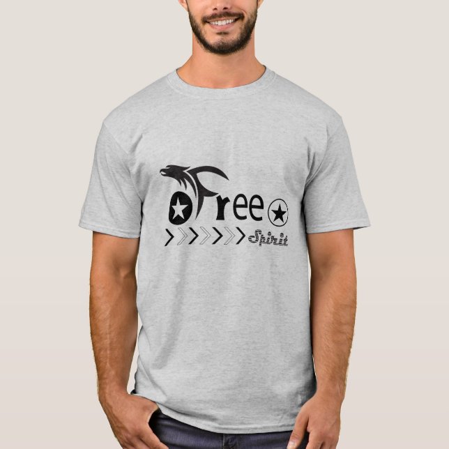 Ledig Grundläggande Herr T-Shirt (Framsida)