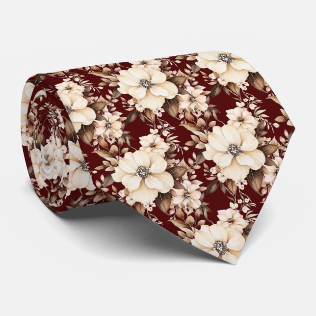 Ledig kontorsslips | Professionell Boho Slips (Rullad)