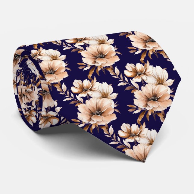 Ledig kontorsslips | Professionell Boho Slips (Rullad)