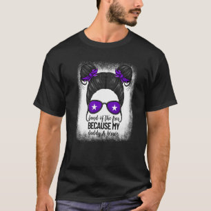 Ledig mark eftersom min pappa är Modiga flickor P T Shirt