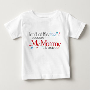 Ledig mark, för min Mamma är Modig T-shirt