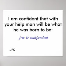 Ledig & Oberoende - blå