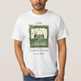 Ledig Palestina T-shirt | Historiskt Palestina-stä