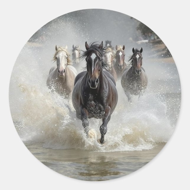 Ledig Runt Klistermärke (Framsida)