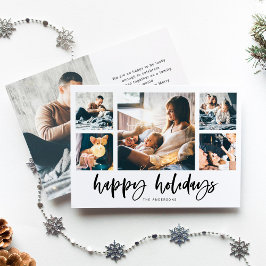 Ledig skript Multi Foto Grid | God Jul Julkort