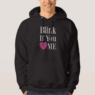 Ledig T-shirt med sommarens grafik om du älskar mi Hoodie