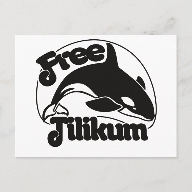 Ledig tilikum vykort (Framsida)
