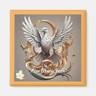 "Ledig till Soar Higher" Magnet