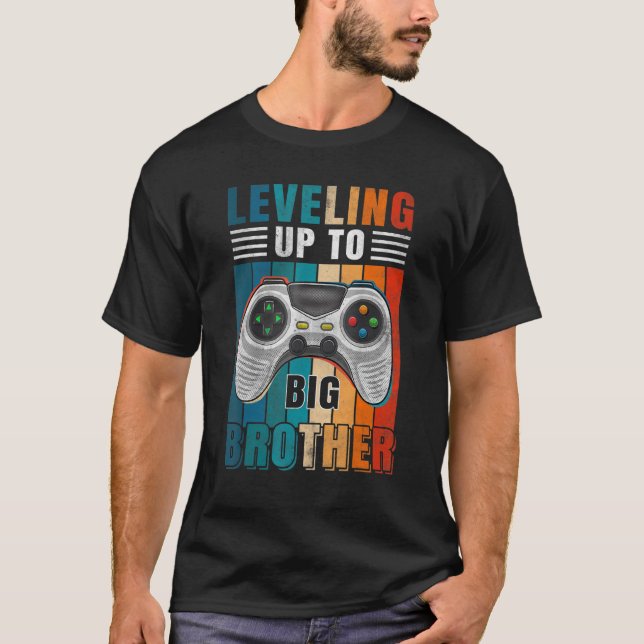 Ledig upp till Big Brother Video Games T Shirt (Framsida)