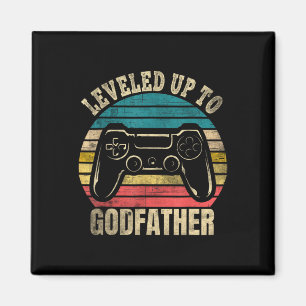 Ledig upp till Godfather Video Gamer Gaming 1 Magnet